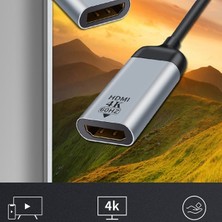 Ally 4K HDMI To Type-C Dönüştürücü Adaptör 60Hz 20CM AL-33726