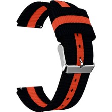 Ally 22 mm Gear S3 Watch 4 -Gt2 GT2E 46 mm Kayış Kordon Nylon Watch 3 45 mm AL32971-7