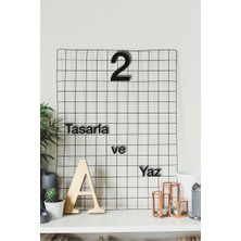 Hellove Alfabenin Tüm Harfleri Harfi Kendi Cümlelerini Yaz 2 Adet Helvetica Fontlu Duvar Yazısı