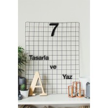 Hellove Alfabenin Tüm Harfleri Harfi Kendi Cümlelerini Yaz 2 Adet Helvetica Fontlu Duvar Yazısı