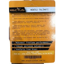 Rectus Rc-56 Bisiklet Tektro Model Balata