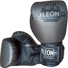 By Leon 1982 Leon Blade Training Boks, Kick Boks ve Muay Thai Eldiveni Gri