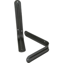 Met Metal Raf  Altı Siyah 230 x 165 mm 2 Adet