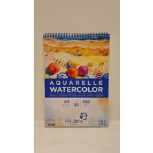 Van Dyck Sulu Boya Defteri Watercolor Pad A4 - 20 Yaprak 300 gr Kağıt