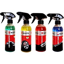 Würth Araç Temizlik Seti Jant, Böcek, Cam Temizleme, Hızlı Leke Çıkarıcı