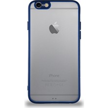 Kzy Apple iPhone 6 Kılıf Kamera Korumalı Ultra Ince Kapak - Lacivert