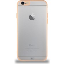 Kzy Apple iPhone 6s Kılıf Kamera Korumalı Ultra Ince Kapak - Pudra
