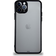 Kzy Apple iPhone 11 Pro Kılıf Kamera Korumalı Ultra Ince Kapak - Siyah