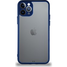 Kzy Apple iPhone 11 Pro Kılıf Kamera Korumalı Ultra Ince Kapak - Lacivert