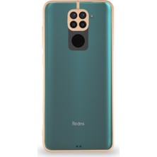 Kzy Xiaomi Redmi Note 9 Kılıf Kamera Korumalı Ultra Ince Kapak - Pudra