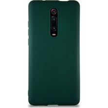 Kzy Xiaomi Mi 9t Kılıf Soft Premier Renkli Silikon Kapak - Yeşil