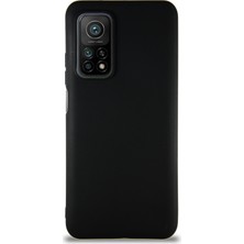 Kzy Xiaomi Mi 10T Kılıf Soft Premier Renkli Silikon Kapak - Siyah