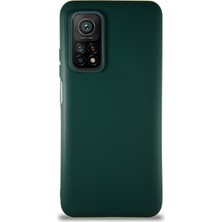 Kzy Xiaomi Mi 10T Pro Kılıf Soft Premier Renkli Silikon Kapak - Yeşil
