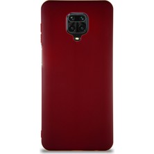 Kzy Xiaomi Redmi Note 9 Pro Kılıf Soft Premier Renkli Silikon Kapak - Mürdüm