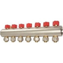 E.C.A Debi Ayarlı Vanalı Kollektör (Mavi-Kırmızı)