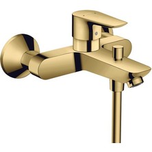 Hansgrohe Talis E Tek Kollu Banyo Bataryası Aplike Parlak Altın Optik - HNG71740990