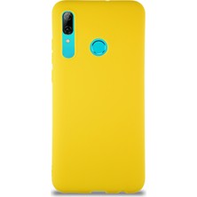 Case World Huawei P Smart 2019 Kılıf Soft Premier Renkli Silikon Kapak - Sarı