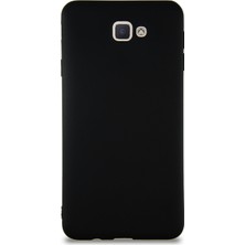 Case World Samsung Galaxy J7 Prime Kılıf Soft Premier Renkli Silikon Kapak - Siyah