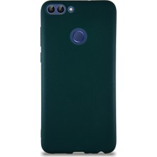 Case World Huawei P Smart Kılıf Soft Premier Renkli Silikon Kapak - Yeşil