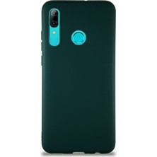 Case World Huawei P Smart 2019 Kılıf Soft Premier Renkli Silikon Kapak - Yeşil