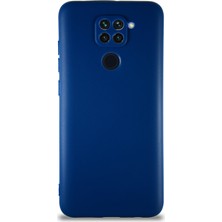 Case World Xiaomi Redmi Note 9 Kılıf Soft Premier Renkli Silikon Kapak - Lacivert