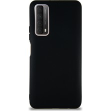 Case World Huawei P Smart 2021 Kılıf Soft Premier Renkli Silikon Kapak - Siyah