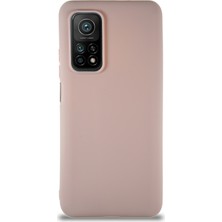 Case World Xiaomi Mi 10T Pro Kılıf Soft Premier Renkli Silikon Kapak - Pudra