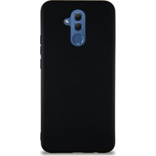 Case World Huawei Mate 20 Lite Kılıf Soft Premier Renkli Silikon Kapak - Siyah