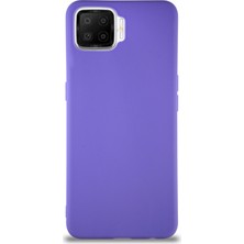 Case World Oppo A73 Kılıf Soft Premier Renkli Silikon Kapak - Mor