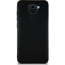 Case World Xiaomi Redmi Note 9 Kılıf Soft Premier Renkli Silikon Kapak - Siyah