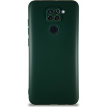 Case World Xiaomi Redmi Note 9 Kılıf Soft Premier Renkli Silikon Kapak - Yeşil