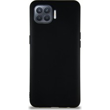 Case World Oppo Reno 4 Lite Kılıf Soft Premier Renkli Silikon Kapak - Siyah