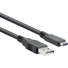 Vcom CU405 Bağlantı Kablosu Type-C USB 2.0 Siyah