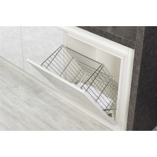 Starax Starax-Kapağa Mont. Demonte Çamaşır Sepeti 35 cm  (S-8122)