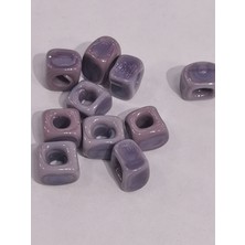 Livza Bijuteri Cam Nazar Bordum Boncuğu 10-12 mm 10 Adet