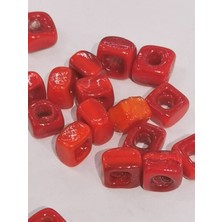 Livza Bijuteri Cam Nazar Bordum Boncuğu 07-08 mm 50 Adet