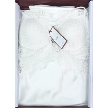 Pierre Cardin Kadın Saten Çeyizlik Altılı Pijamalı Takım 6625