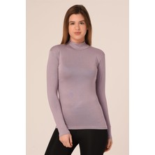 Disentis Modest Yarım Balıkçı Uzun Kollu Viskon Gri Body