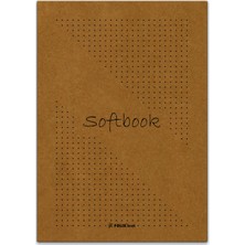 Folix Softbook Noktalı Defter Kraft Kapak 50 Yaprak 15,5 x 23 cm