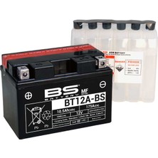 BS Battery MF-BT12A- Motosiklet Aküsü