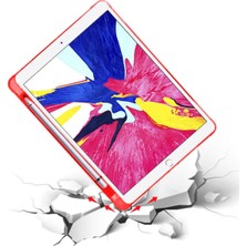 Teknetstore Apple iPad Pro 12.9 2020 Kılıf Standlı Katlanabilir Kalemlikli Trifolding Kalem Bölmeli Tam Uyumlu Koyu Yeşil