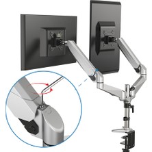 Dıgıtus Universal Gaz Yaylı, Çift Monitör Masa Tutucu
