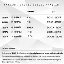 Alpha Auto Part Bmw 3 Serisi E90 E91 Için Arka Perde Tamir Plastik Parçası Klips