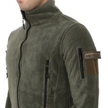 Asker Marketi Çok Cepli Haki Tactical Polar - Taktik Askeri Outdoor Polar