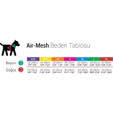 Tailpetz Airmesh Neon-Lime Göğüs Tasması Large