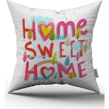 Cango Home Dijital Baskı Kırlent Yastık Kılıfı CGH454