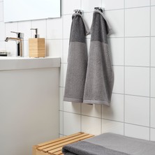 IKEA Hımlean El Havlusu Koyu Gri-Melanj 30 x 50 cm