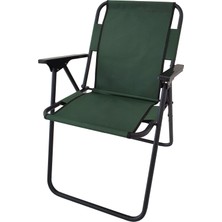 Bofigo Kamp Sandalyesi Katlanır Sandalye Piknik Sandalyesi Plaj Sandalyesi - Yeşil