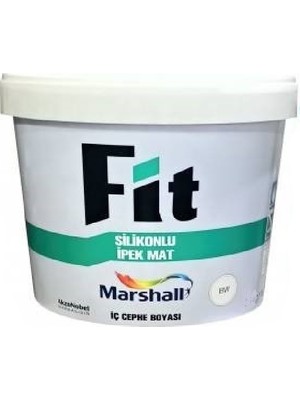 Marshall Fit Silikonlu Ipek Mat Silinebilir Iç Cephe Boya 20 kg Gelin Teli 20 kg