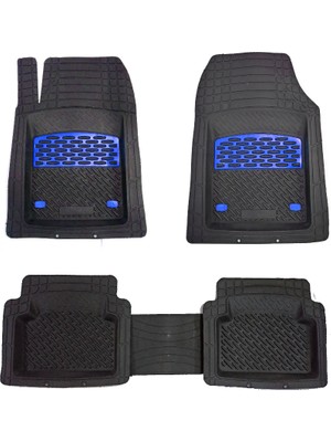 Safir Hyundai I20 Troy 2012 Model 3D Havuzlu Paspas Mavi